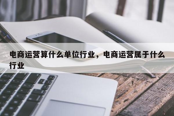 电商运营算什么单位行业，电商运营属于什么行业