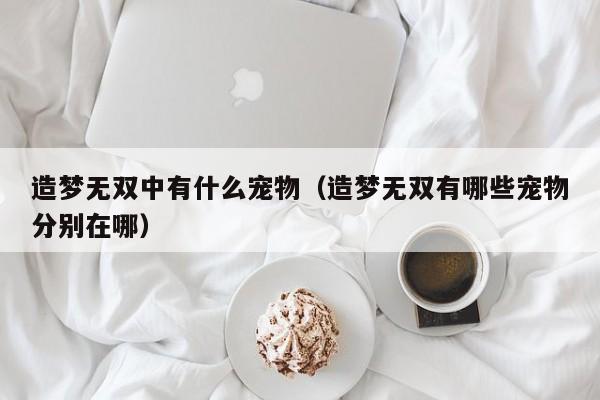 造梦无双中有什么宠物（造梦无双有哪些宠物分别在哪）