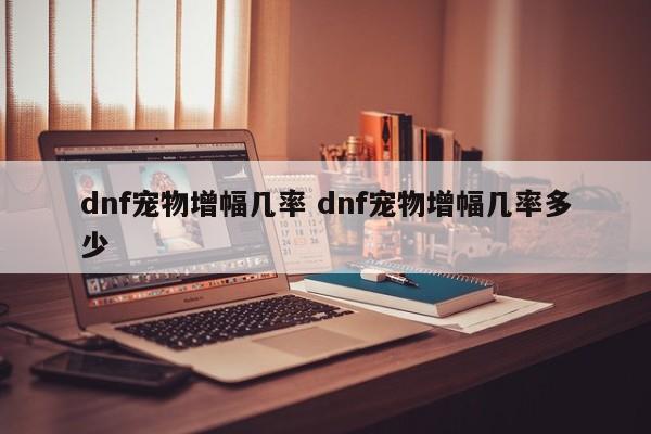 dnf宠物增幅几率 dnf宠物增幅几率多少