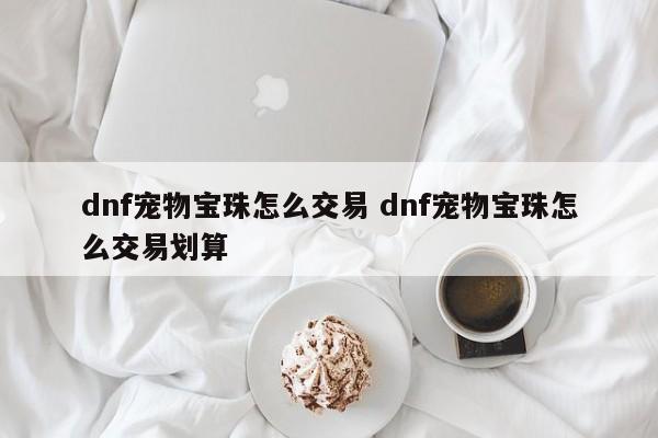 dnf宠物宝珠怎么交易 dnf宠物宝珠怎么交易划算